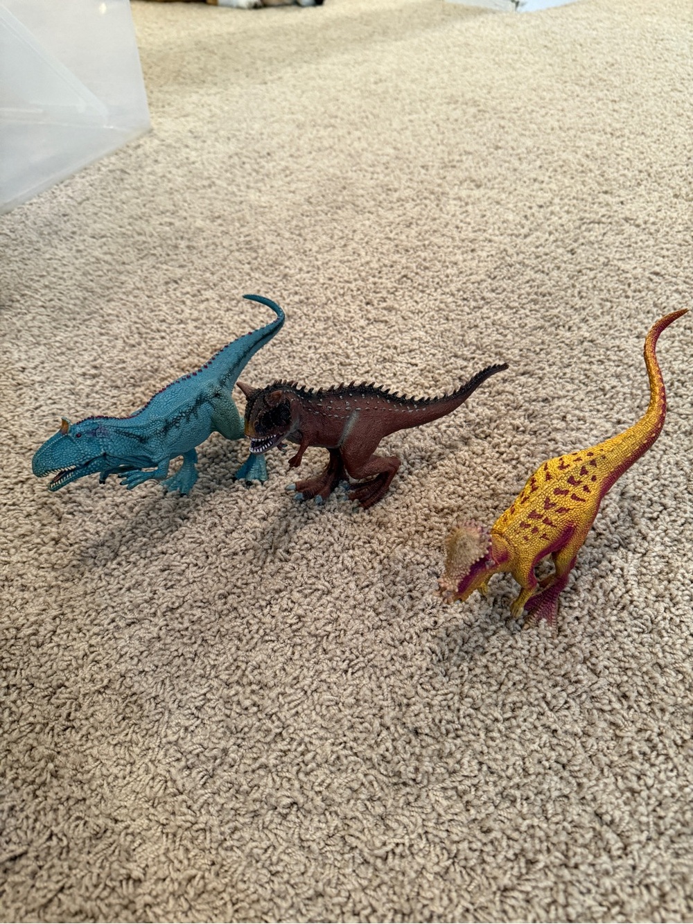 Set of 3 Schleich Dinosaur Figures